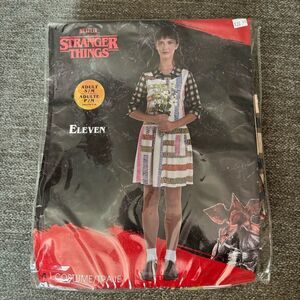 New Stranger Things Eleven Cosplay Spirit Halloween Costume 80s Dress S/M 11